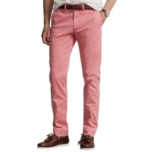 New Polo Ralph Lauren Lightweight Stretch Cotton Straight Fit Chino Pants 31x30